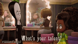 Wednesday Addams Cartoon GIF