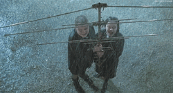 Wednesday Addams In A Rainy Evening GIF