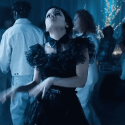 Wednesday Addams Jenna Ortega Iconic Dance Meme GIF