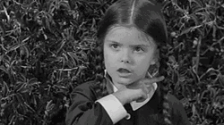 Wednesday Addams Kills Warning GIF