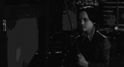 Wednesday Addams Movie Guillotine  GIF