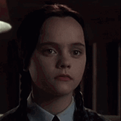 Wednesday Addams Saying Yes GIF