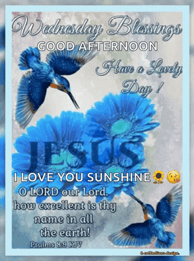 Wednesday Blessings Good Afternoon GIF