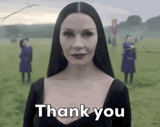 Wednesday Catherine Zeta Jones GIF
