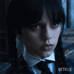 Wednesday Jenna Ortega Zoon In Meme GIF