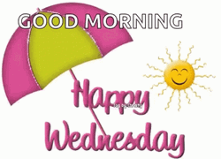 Wednesday Morning Sun And Umbrella GIF