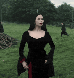 Wednesday Season 2 Catherine Zeta Jones GIF