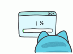 Wednesday Work Meme Mad Blue Cat GIF