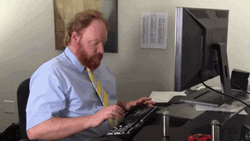 Wednesday Work Meme Man Taking Sigh GIF