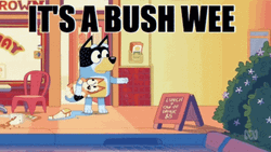 Weeee Bluey Bandit Heeler GIF