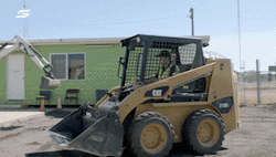 Weeee Tractor Spin GIF