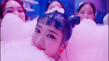 Weeekly Kpop Music Holiday Party GIF