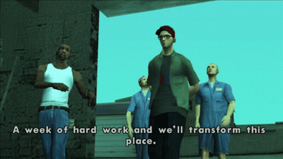 Week Of Hard Work We'll Transform This Place GIF