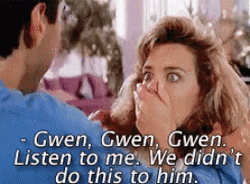 Weekend At Bernies Gwen Shocked GIF