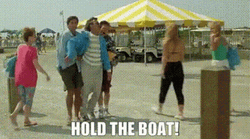 Weekend At Bernies Hold Boat GIF