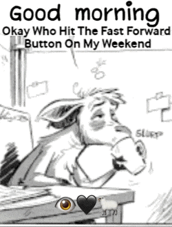 Weekend Over Welcome To Monday GIF