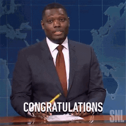 Weekend Update Congratulations On Your New Job GIF