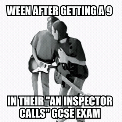 Ween After Getting A9 In Inspector Calls GCSE Exam GIF