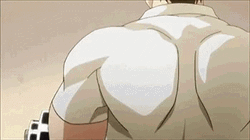 Weight Lifting Anime Exercise GIF