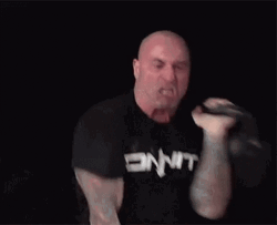 Weight Lifting Joe Rogan Kettlebell Workout GIF