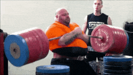 Weights Scream Weightlifting Yelling GIF