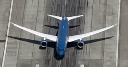 Weird Airplane Take Off GIF