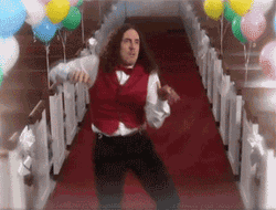 Weird Al Yankovic Dancing In Birthday Party