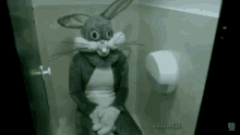 Weird Bunny Mascot GIF