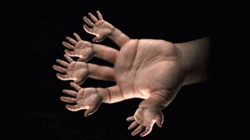 Weird Hands On Fingers GIF