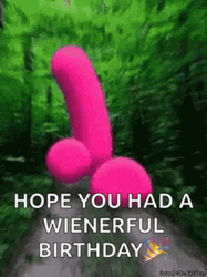 Weird Happy Birthday Funny Dance GIF