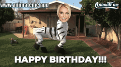 Weird Happy Birthday GIF