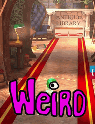 Weird Paper Bowling Pin Hit GIF