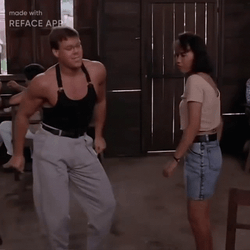 Weird Science Funny Dances GIF