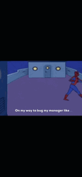 Weird Walk Of Spider Man Meme GIF