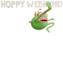 Weird Weekend Sticker GIF