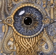 Weirdly Satisfying Eyeball GIF
