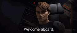 Welcome Aboard Anakin Starwars Animation GIF