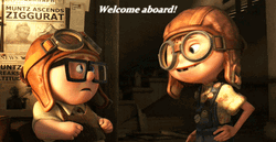 Welcome Aboard Disney Up Movie GIF