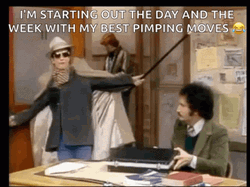 Welcome Back Kotter Best Pimping Moves GIF