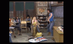 Welcome Back Kotter Chicken Dance GIF