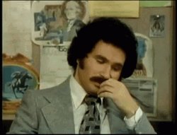 Welcome Back Kotter Tom Selleck Thinking GIF