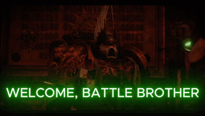 Welcome Battle Brother Poster GIF