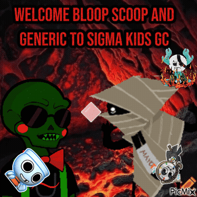 Welcome Bloop Scoop And Generic To Sigma Kids GIF