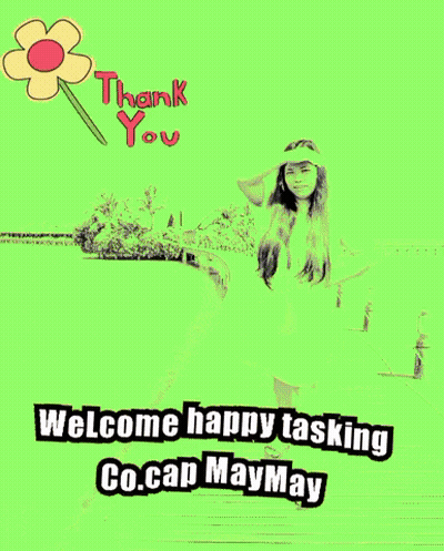 Welcome Happy Tasking Cocomaymay GIF