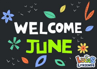 Welcome June Poster GIF
