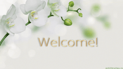 Welcome Text GIF