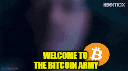 Welcome The Bitcoin Army GIF