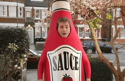 Welcome The Ketchup Man GIF