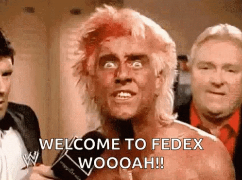Welcome To Fedex Woah GIF
