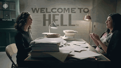 Welcome To Hell Saucy Ladies Face Off GIF